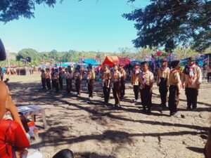 UPT SDN Tabang No. 24 Kepulauan Selayar Ikuti Perkemahan Pramuka dengan Semangat dan Disiplin Tinggi
